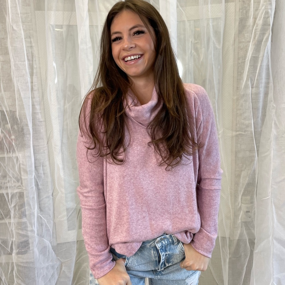 Cozy Pink Women's Sweater
